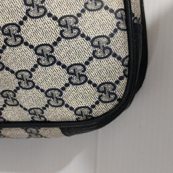 Gucci Blue Messenger Bag/Wallets Authentic Vintage - Picture 14 of 16